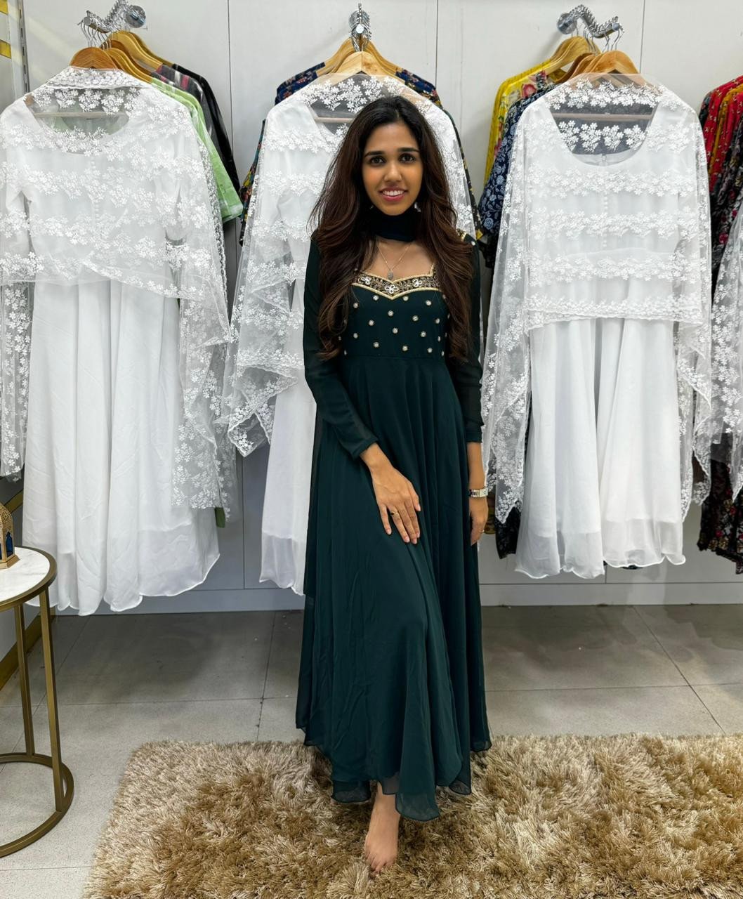 Adya Anarkali and dupatta